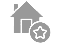 House icon with a star symbol.